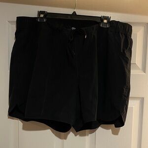 Lands' End Women's Black Swim quick dry shorts